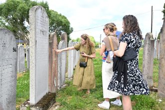 Tour of Jewish Cemetery